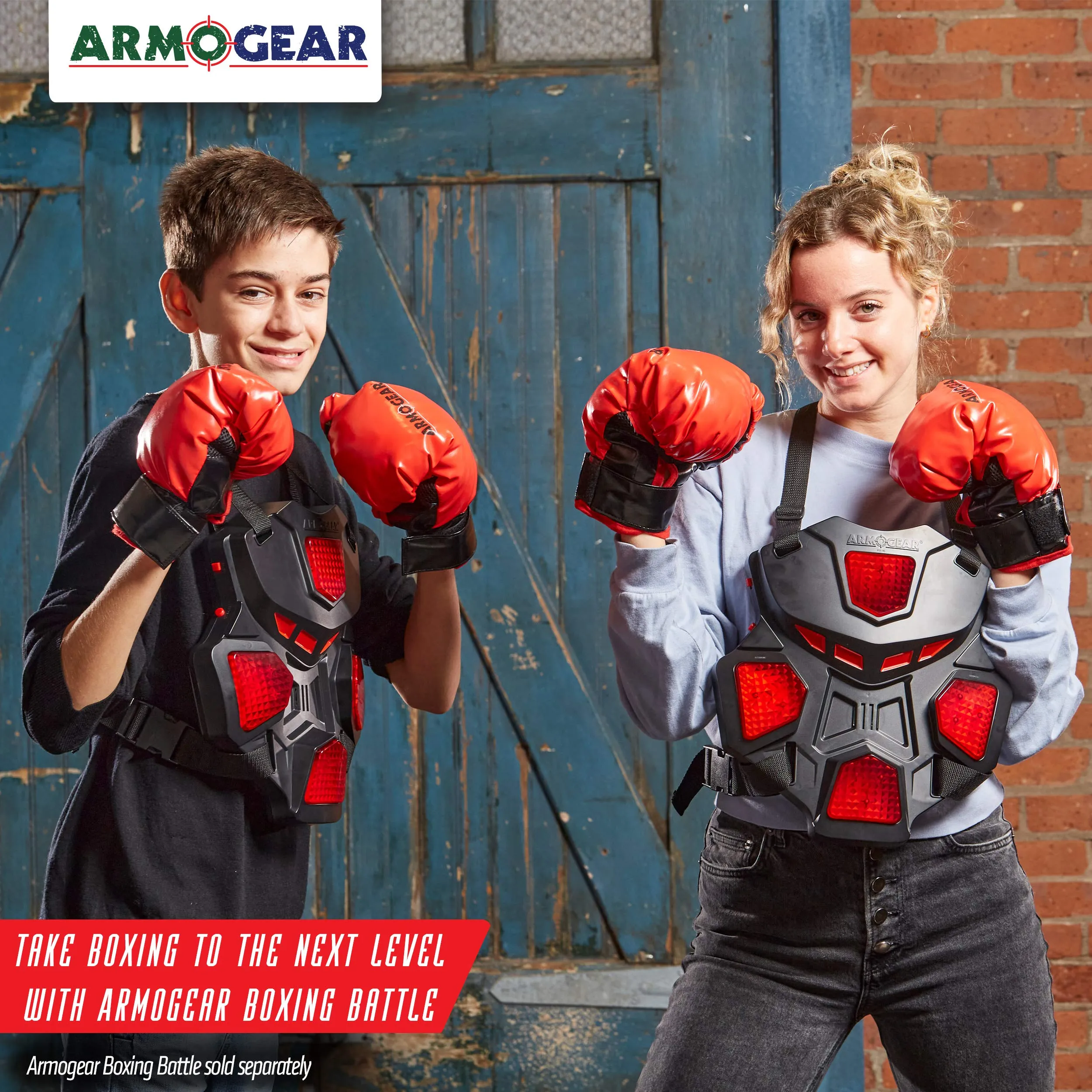 ArmoGear Kids Boxing Gloves with Easy Closure | Fits Kids & Teens | Cushion Pillow Like