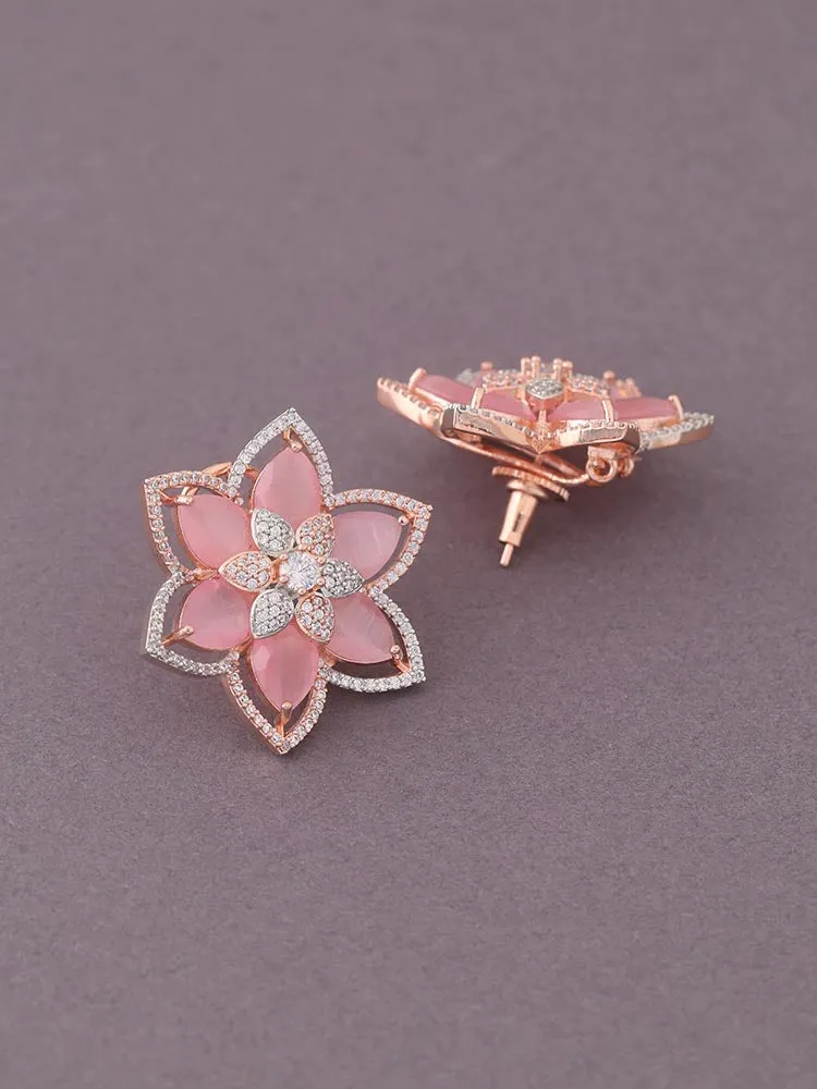 Blush Robyn Zirconia Studs