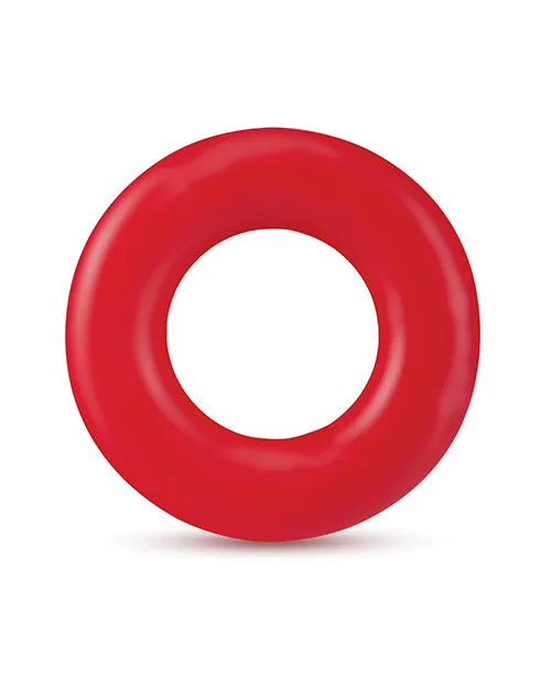 Blush Stay Hard Donut Rings - Red Pack of 2