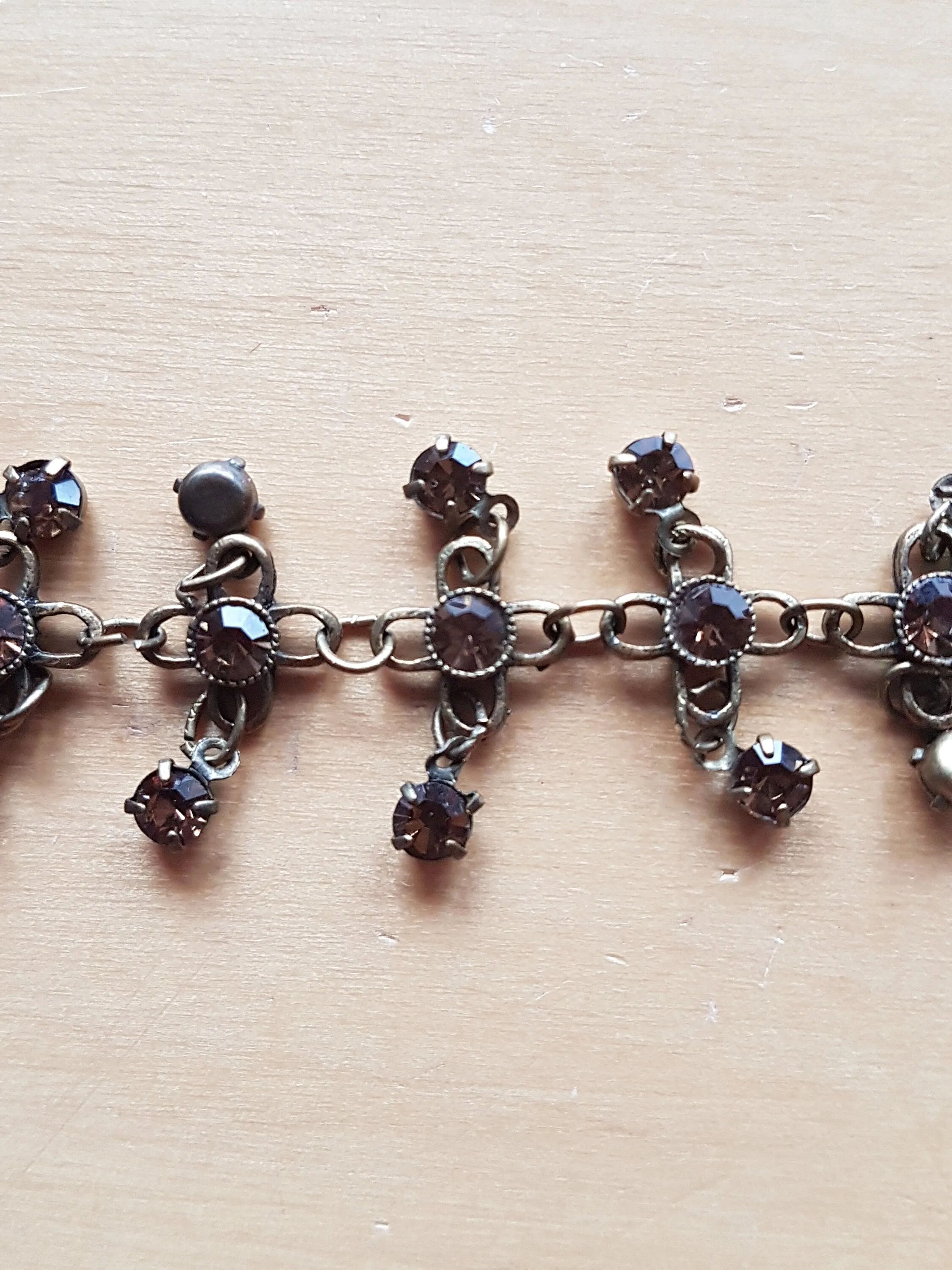 Brown Gem Stone Ladies Bracelet