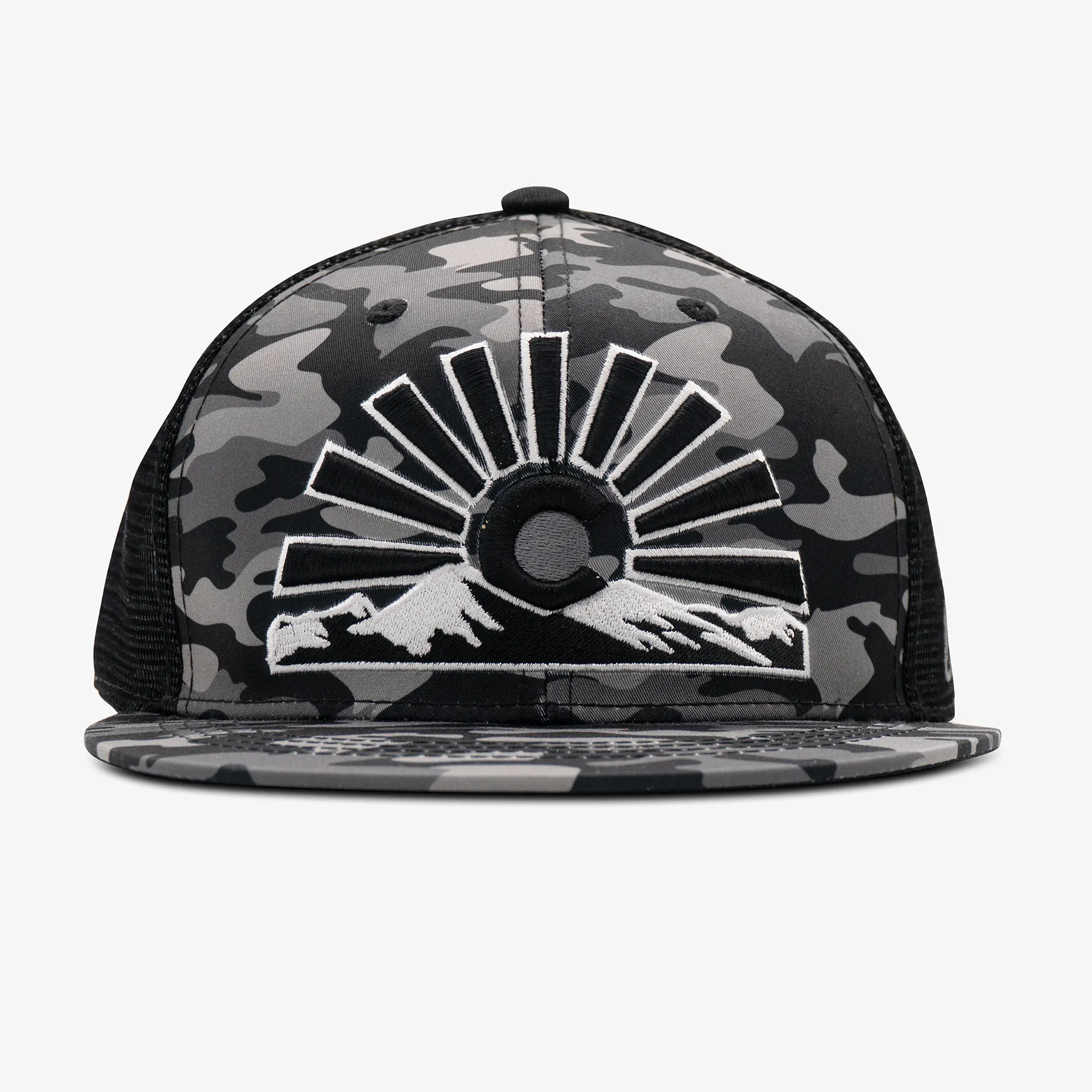 Colorado Sunset Flatbill Snapback Hat