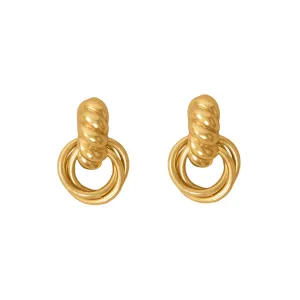 Croissant Knocker Earrings