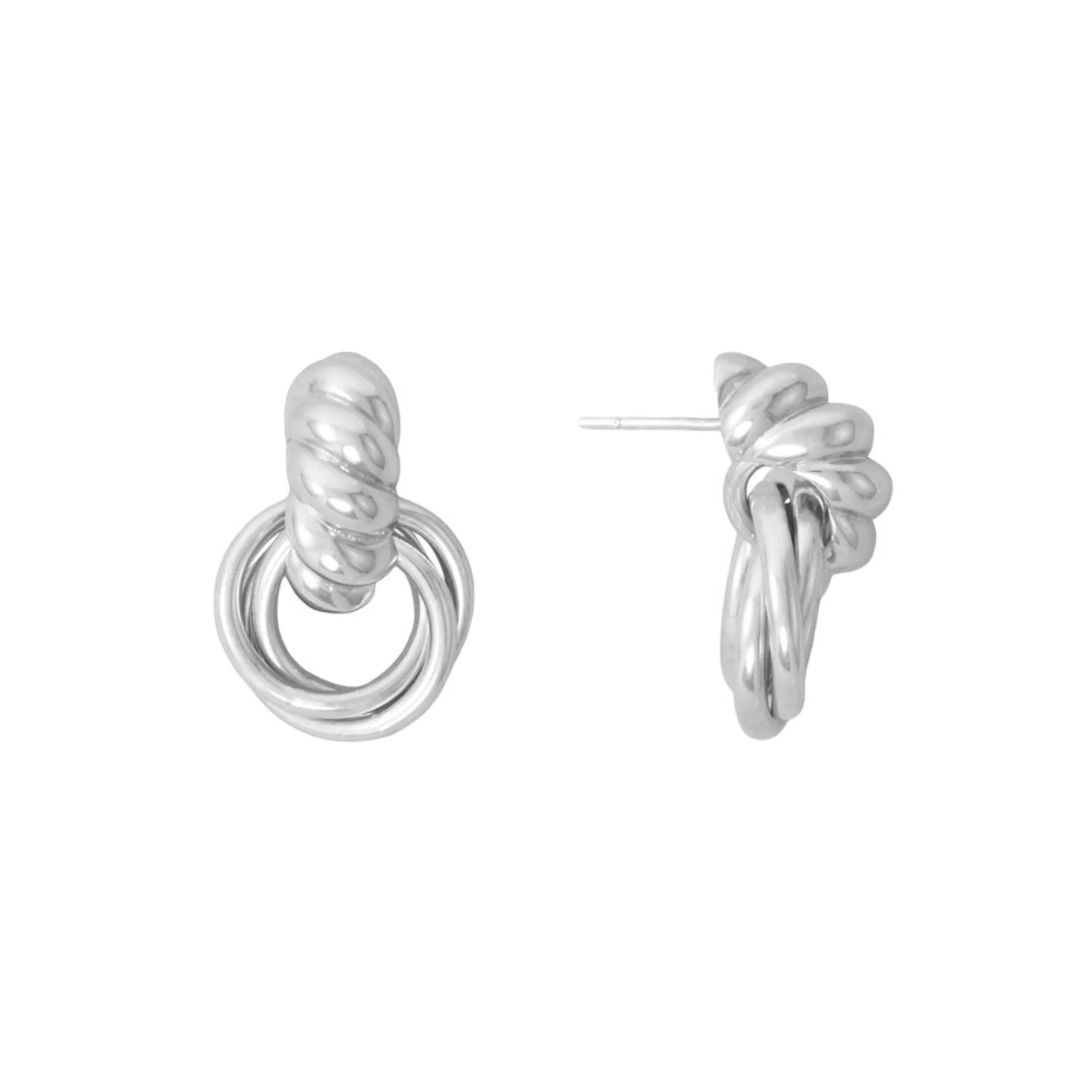 Croissant Knocker Earrings