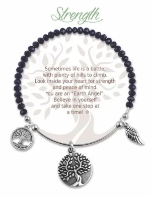 Earth Angel Bracelet Strength Black