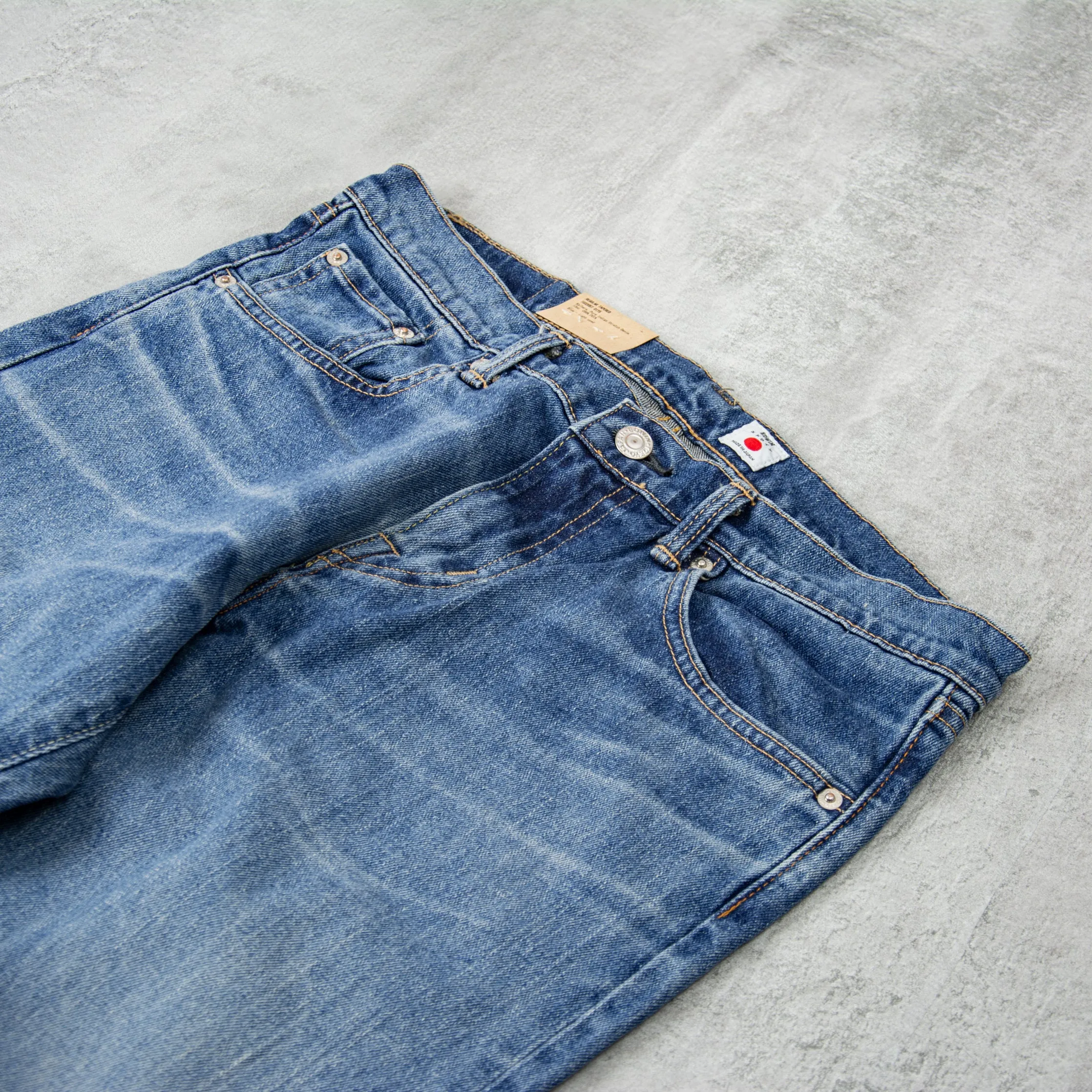 Edwin Regular Tapered Jeans Kaihara Stretch 01Y5 - Blue Light Used