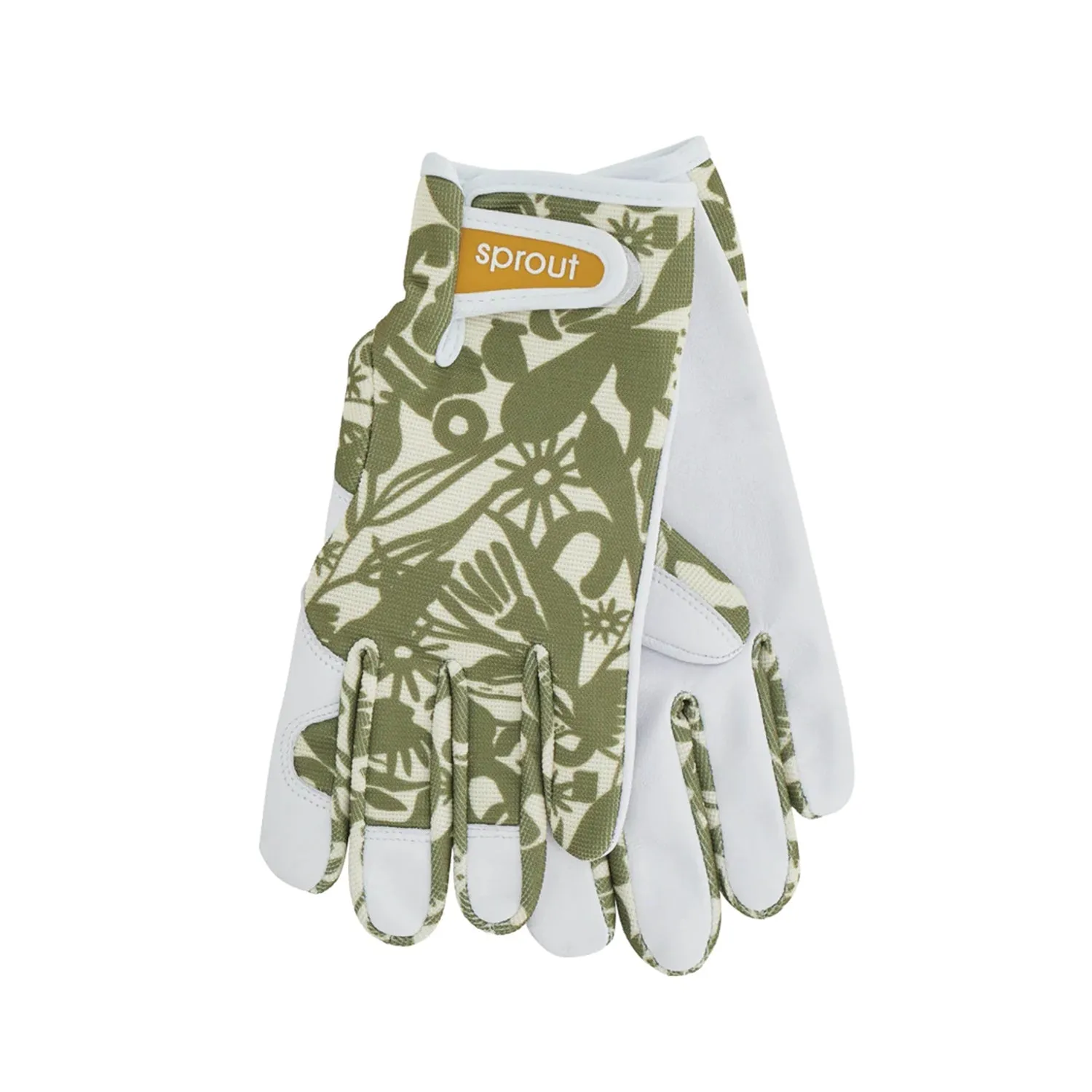 Gardening Gloves Goatskin - Abstract Gum