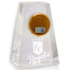 Kansas City Royals Taper Crystal w/ Game Used Dirt