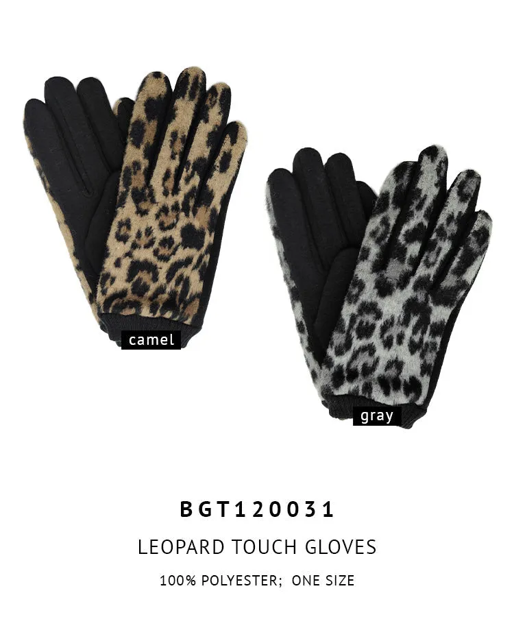 Leopard Touch Gloves