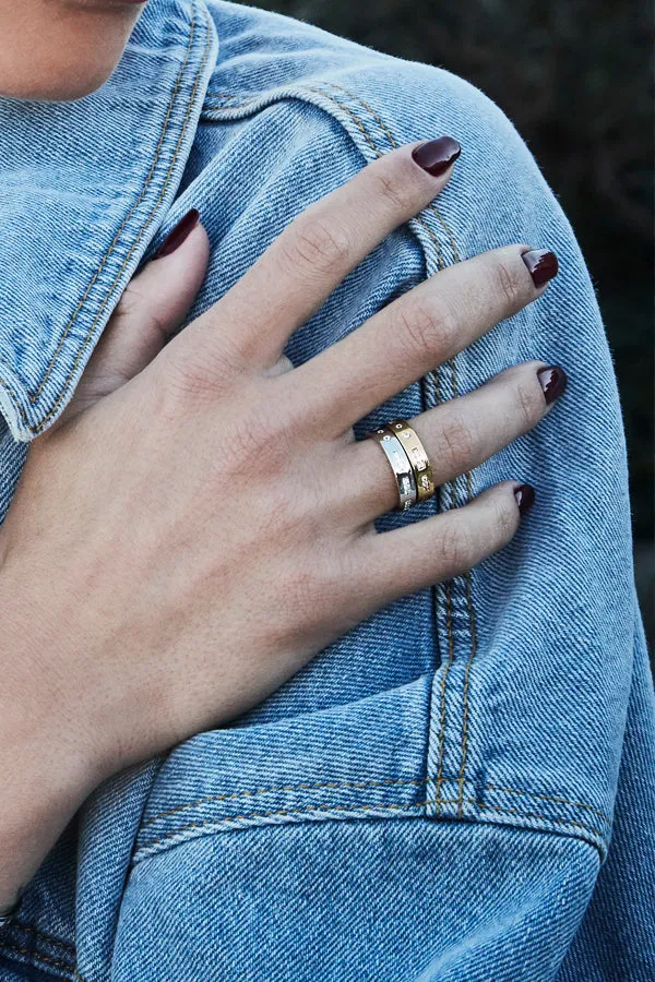 LOVE Morse Code Ring