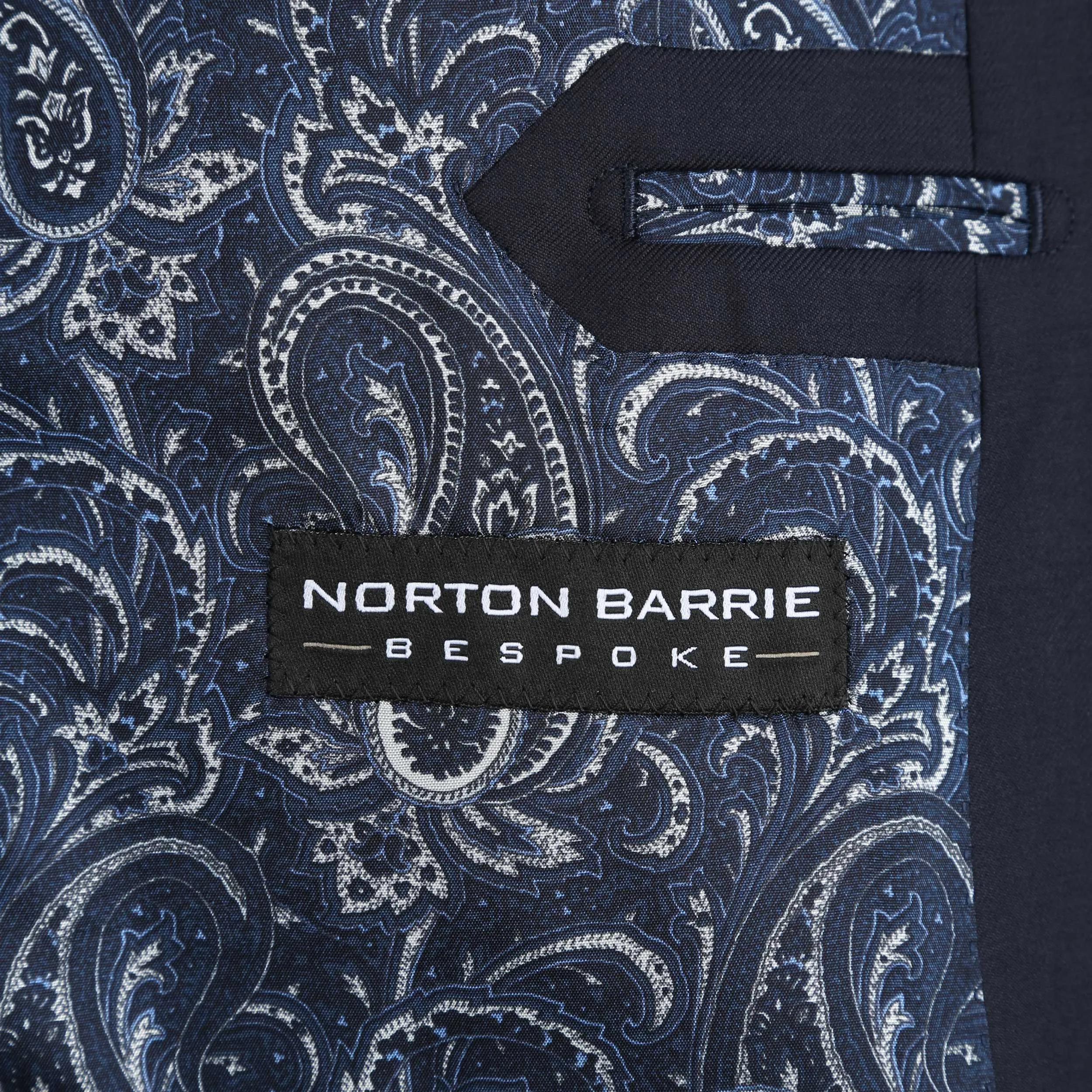 Norton Barrie Bespoke NB10 Suit in Navy