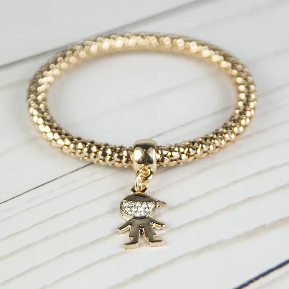 Qidz Bracelet- Boy Gold