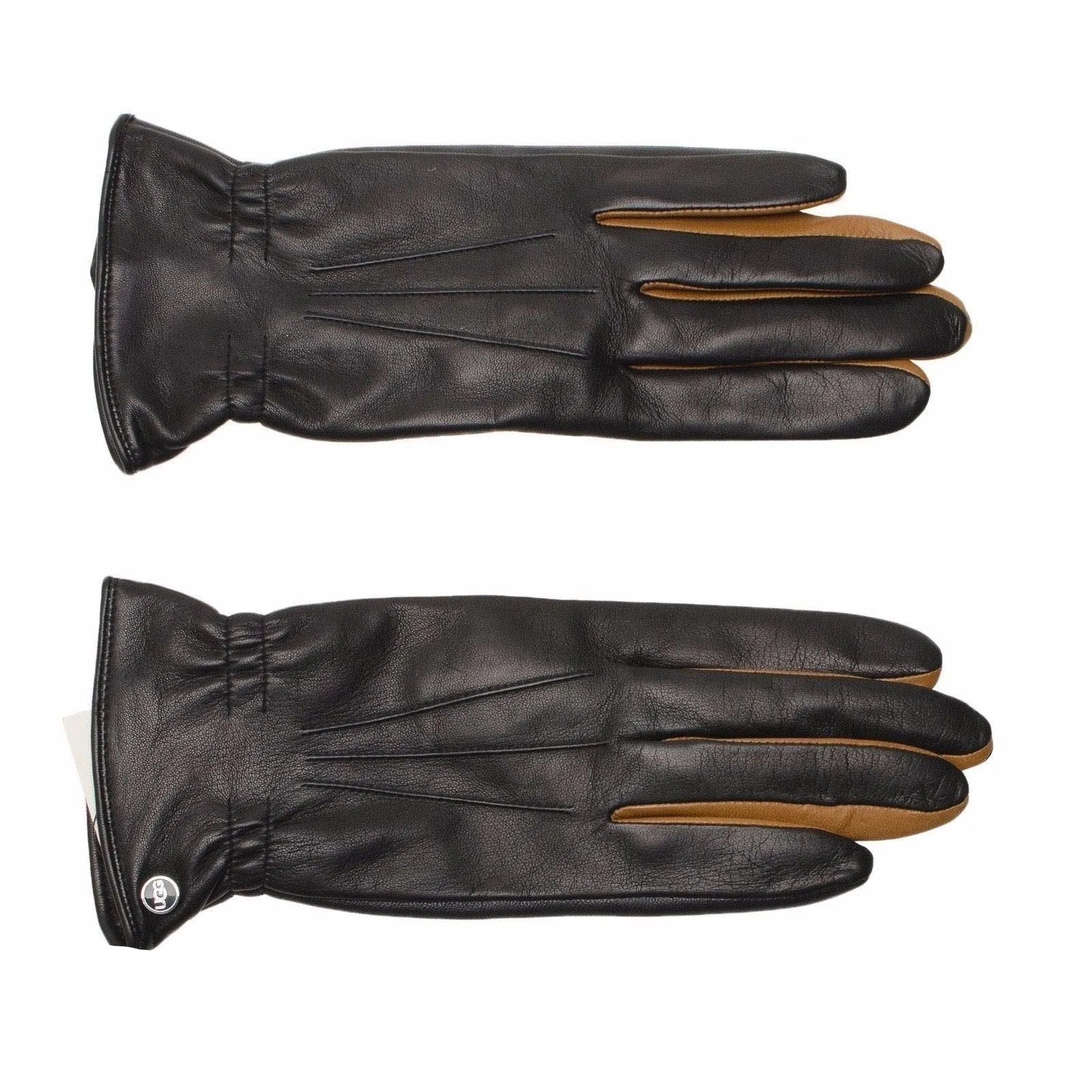 UGG Tech Black / Brown Gloves